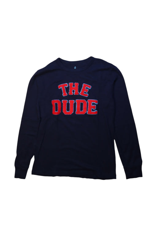 A Navy Crewneck Sweatshirts from Crewcuts in size 12Y for boy. (Front View)