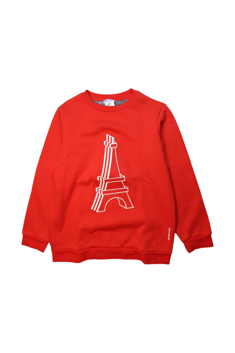 A Red Crewneck Sweatshirts from Jacadi in size 12Y for neutral. (Front View)