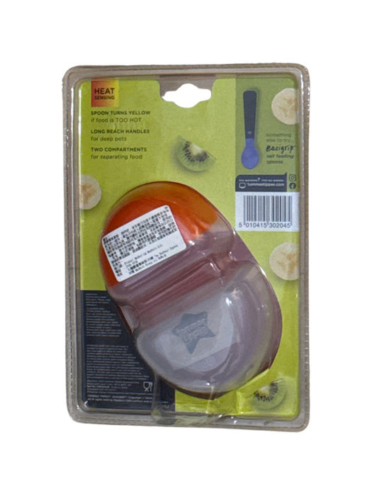 A Orange Utensils & Containers from Tommee Tippee in size 6-12M for neutral. (Back View)