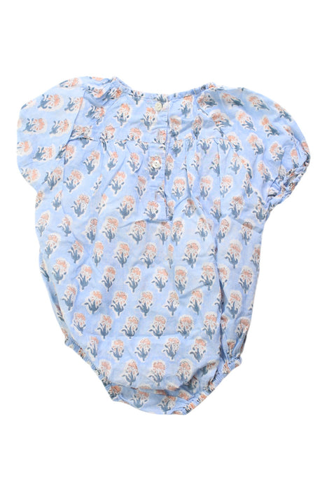 A Multicolour Short Sleeve Rompers from Bonheur du Jour in size 6-12M for girl. (Back View)