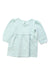 A Teal Sweater Dresses from Seed in size 6-12M for girl. (Back View)