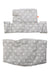 A Grey Changing Mats & Covers from Stokke in size O/S for neutral. (Front View)