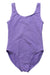 A Purple Leotards from Fonteyn in size 14Y for girl. (Front View)