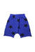 A Blue Shorts from Nununu in size 4T for boy. (Back View)