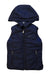 A Navy Outerwear Vests from Jacadi in size 6T for boy. (Front View)