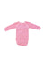 A Pink Long Sleeve Bodysuits from Petit Bateau in size 0-3M for girl. (Back View)