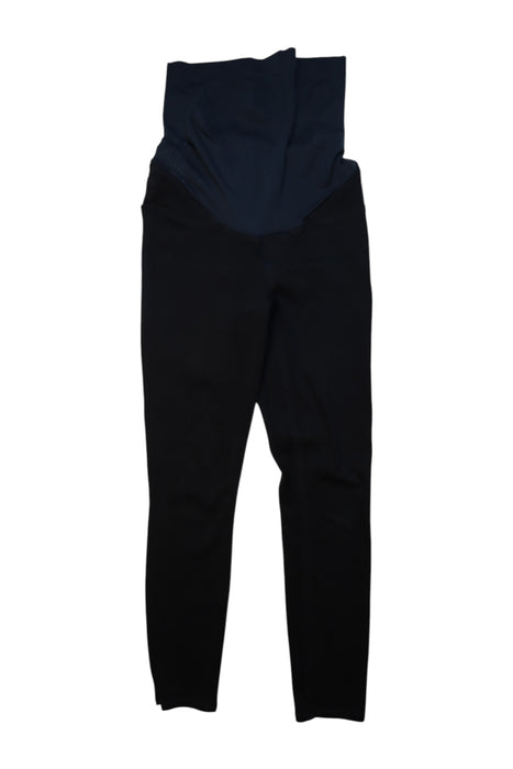 A Black Leggings from Spanx in size Maternity-S for maternity. (Front View)