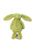 A Green Soft Toys from Jellycat in size Newborn for neutral. (Front View)