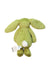 A Green Soft Toys from Jellycat in size Newborn for neutral. (Back View)