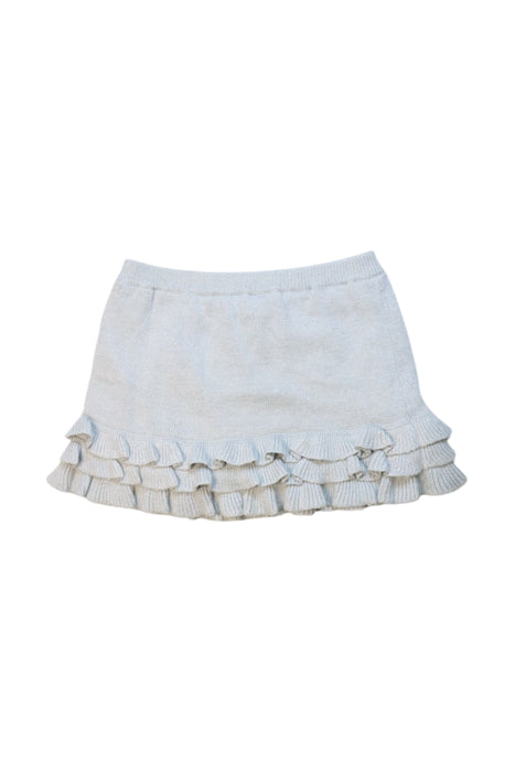 A Ivory Short Skirts from Chickeeduck in size 5T for girl. (Back View)