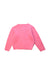 A Pink Puffer/Quilted Jackets from Petit Bateau in size 4T for girl. (Back View)