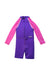 A Pink Swimsuits from Arena in size 2T for girl. (Back View)