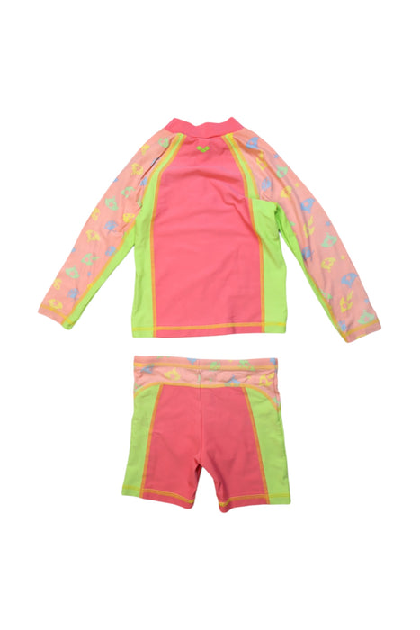 A Multicolour Swim Sets from Arena in size 3T for girl. (Back View)