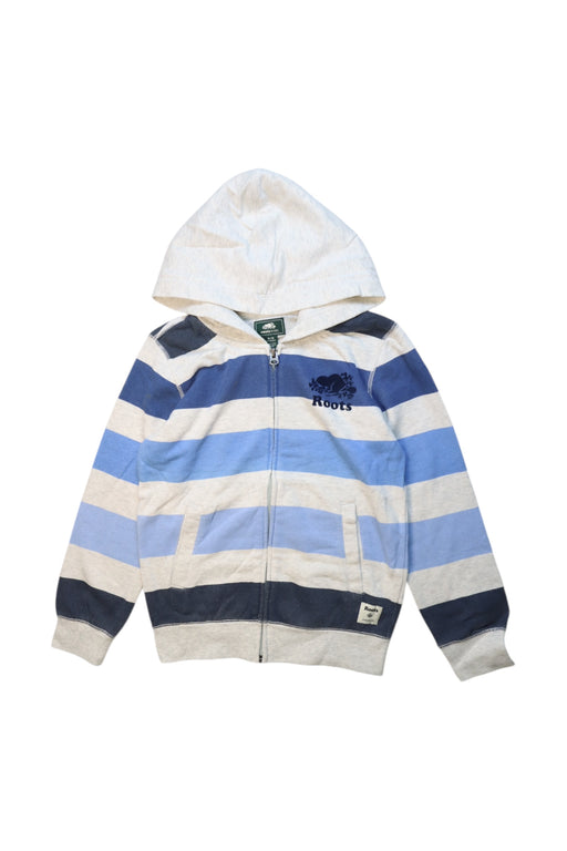 A Multicolour Hooded Sweatshirts from Roots in size 7Y for boy. (Front View)