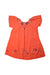 A Orange Short Sleeve Dresses from Bonpoint in size 3T for girl. (Front View)