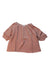 A Brown Long Sleeve Tops from Excuse My French in size 4T for girl. (Front View)