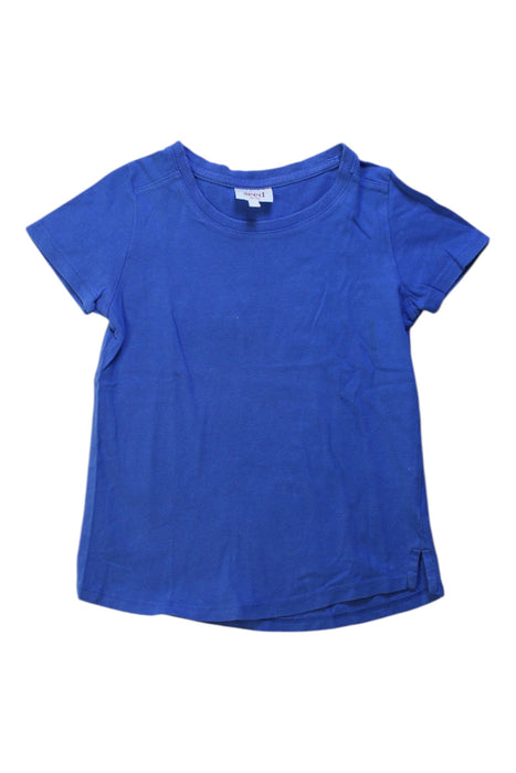 A Blue Short Sleeve T Shirts from Seed in size 5T for boy. (Front View)