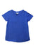 A Blue Short Sleeve T Shirts from Seed in size 5T for boy. (Front View)