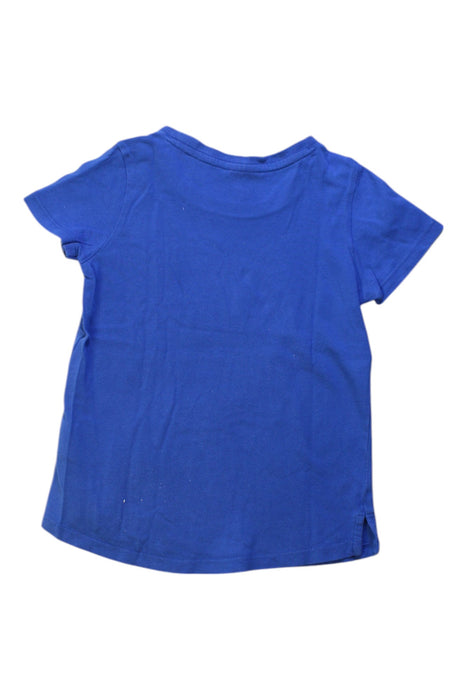 A Blue Short Sleeve T Shirts from Seed in size 5T for boy. (Back View)