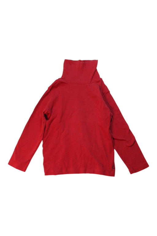 A Red Long Sleeve Tops from Petit Bateau in size 3T for boy. (Front View)
