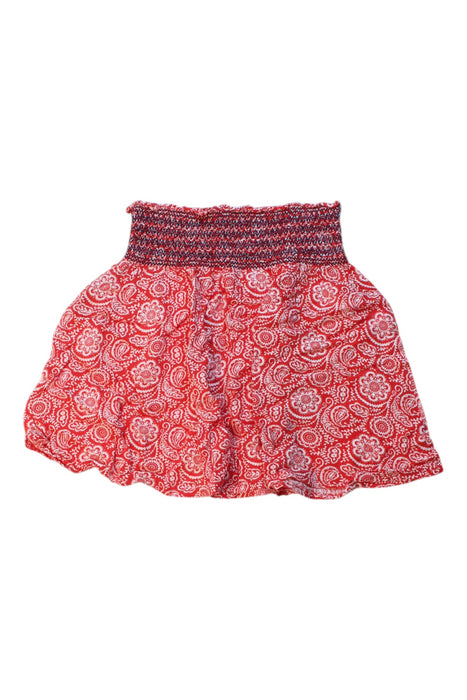A Red Short Skirts from Seed in size 9Y for girl. (Back View)