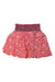A Red Short Skirts from Seed in size 9Y for girl. (Back View)