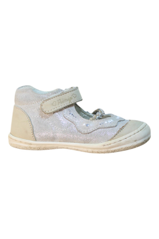 A Silver Booties from Primigi in size 18-24M for girl. (Front View)