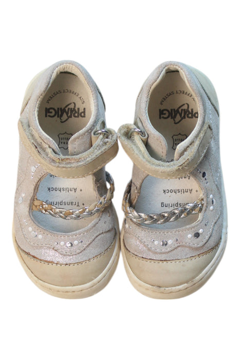 A Silver Booties from Primigi in size 18-24M for girl. (Back View)