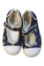 A Blue Flats from Seed in size 3T for girl. (Back View)