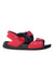 A Red Sandals from Adidas in size 3T for girl. (Front View)