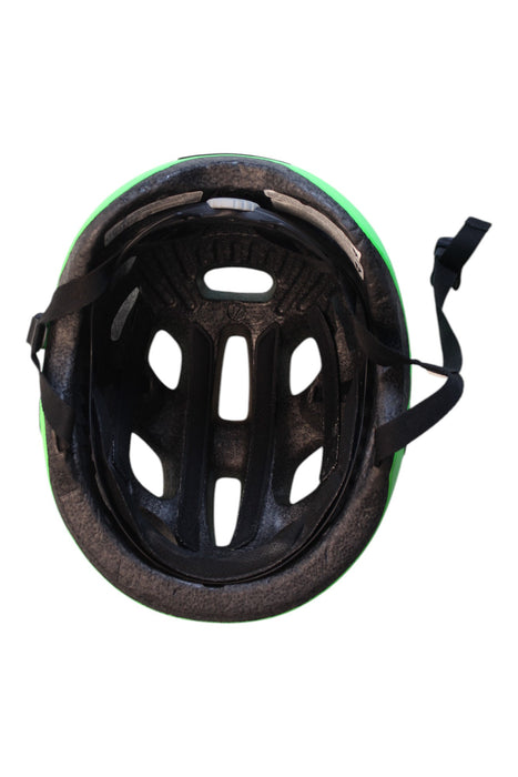 A Green Bikes & Helmets from Giro in size 5T for boy. (Back View)