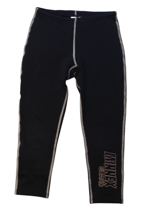 A Black Active Pants from Minnex in size 12Y for boy. (Front View)