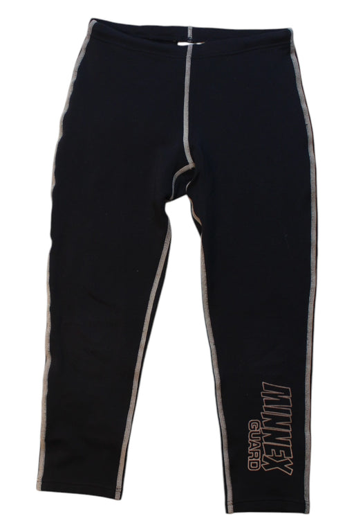 A Black Active Pants from Minnex in size 12Y for boy. (Front View)