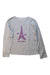 A Grey Long Sleeve T Shirts from Bonpoint in size 10Y for girl. (Front View)