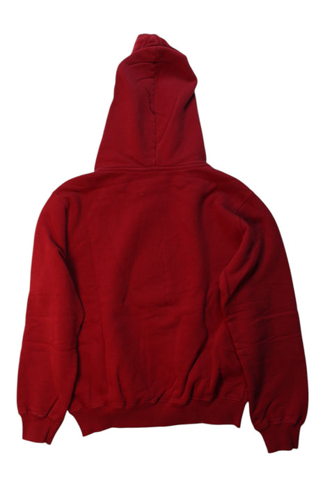 A Red Hooded Sweatshirts from Bonpoint in size 12Y for boy. (Back View)