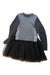 A Grey Sweater Dresses from jnby by JNBY in size 10Y for girl. (Front View)