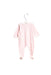 A Pink Long Sleeve Jumpsuits from null in size  for girl. (Back View)
