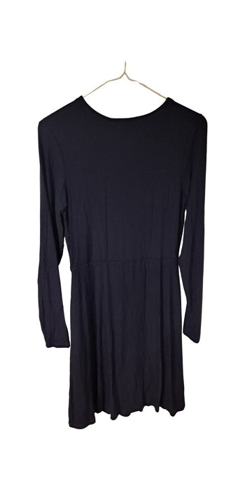 A Navy Long Sleeve Dresses from Pavement in size 14Y for girl. (Back View)