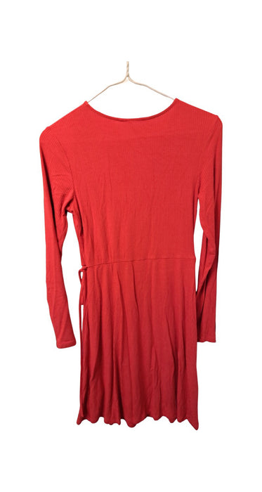 A Red Long Sleeve Dresses from Pavement in size 12Y for girl. (Back View)