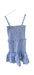 A Blue Sleeveless Dresses from Seed in size 12Y for girl. (Back View)