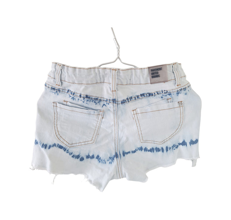 A Blue Shorts from Pavement in size 12Y for girl. (Back View)