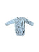 A White Long Sleeve Bodysuits from Petit Bateau in size 3-6M for neutral. (Front View)