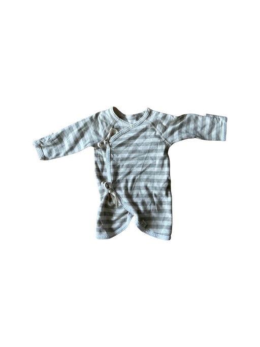 A Grey Onesies from Primeval in size 0-3M for neutral. (Front View)