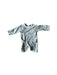 A Grey Onesies from Primeval in size 0-3M for neutral. (Front View)
