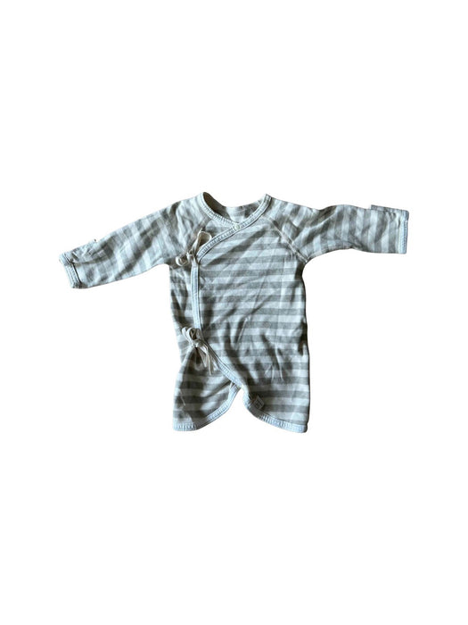 A Grey Onesies from Primeval in size 0-3M for neutral. (Front View)