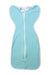 A Teal Swaddles from Love To Dream in size Newborn for neutral. (Front View)