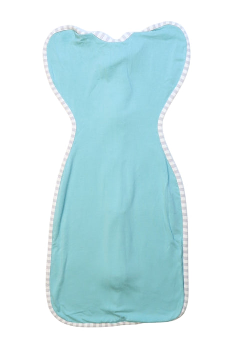 A Teal Swaddles from Love To Dream in size Newborn for neutral. (Back View)