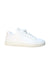 A White Sneakers from Car Shoe in size 10Y for girl. (Front View)