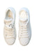 A White Sneakers from Car Shoe in size 10Y for girl. (Back View)