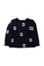 A Navy Long Sleeve Tops from Jacadi in size 3T for neutral. (Back View)